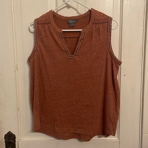 Brown Tank Top